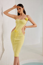 Cadence Backless Bandage Midi Dress Ins Street